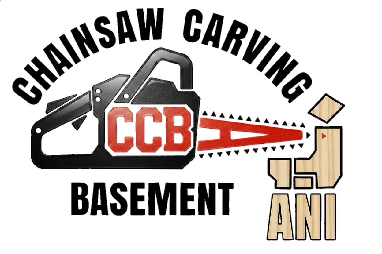 CHAINSAW CARVING BASEMENT ANI